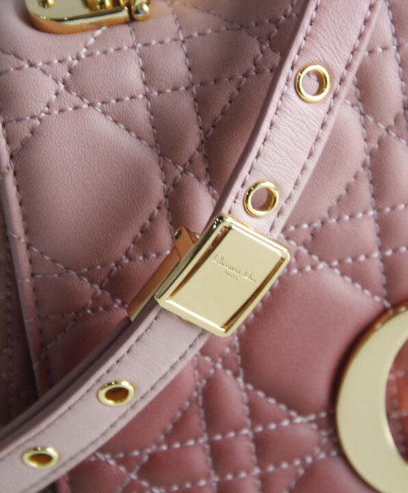 Christian Dior Small Dior Caro Bag Pink